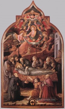 Begräbnis von St Jerome Renaissance Filippo Lippi Ölgemälde